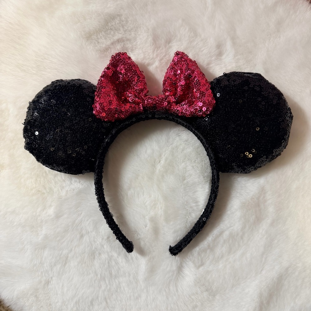 Disney Minnie Mouse Ears with Sequins